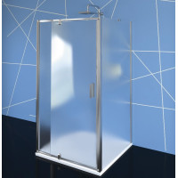 Polysan EASY LINE třístěnný sprchový kout 900-1000x900mm, pivot dveře, L/P varianta, Brick sklo EL1738EL3338EL3338