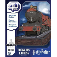 4D BUILD 3D Puzzle Harry Potter: Bradavický Expres 181 dílků