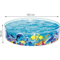 Bazén pro děti BESTWAY Mořský svět - 183x38 cm