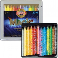 KOH-I-NOOR Umělecké pastelky Magic 3v1 - 23+1 ks