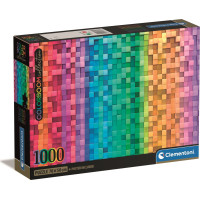 CLEMENTONI Puzzle ColorBoom: Pixel 1000 dílků