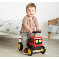 Bigjigs Toys Dřevěné odrážedlo Traktor