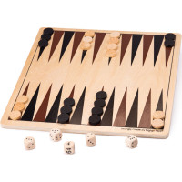 Bigjigs Toys Dřevěný backgammon