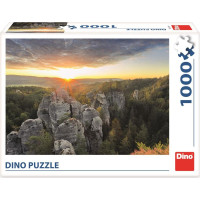 Dino Puzzle Skalnaté stěny 1000 dílků