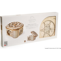 Ugears 3D dřevěné mechanické puzzle Šperkovnice