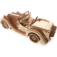 Ugears 3D dřevěné mechanické puzzle VM-01 Auto (roadster)