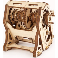 Ugears 3D dřevěné mechanické puzzle STEM výuková převodovka