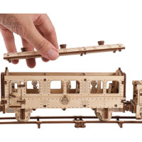 Ugears 3D dřevěné mechanické puzzle Harry Potter Bradavický expres