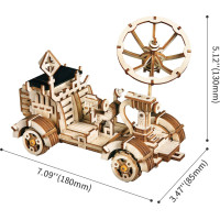 RoboTime 3D skládačka na solární pohon Lunární vozidlo