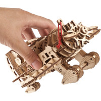 Ugears 3D dřevěné mechanické puzzle Letadlo Mad Hornet