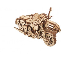 Ugears 3D dřevěné mechanické puzzle Vojenské nákladní auto