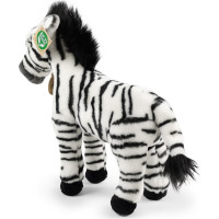 Rappa Plyšová zebra stojící 30 cm ECO-FRIENDLY