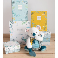 Doudou Dárková sada - koala Yoca s miminkem 25 cm