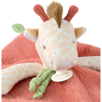 Doudou Plyšový muchláček žirafa Couleurs Savane 25 cm