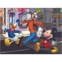 Dino Dřevěné licenční kostky Mickey Mouse – 12 kostek