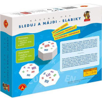 Pexi Sleduj a najdi - slabiky