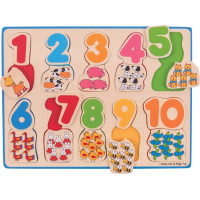 Bigjigs Toys Počítací puzzle 2