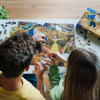 TREFL Puzzle Premium Plus Iconic Moments: Kráska a zvíře 1000 dílků