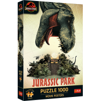 TREFL Puzzle Premium Plus Jurassic Park: Filmový plakát 1000 dílků