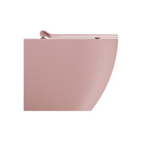 GSI PURA WC mísa stojící, Swirlflush, 36x55cm, spodní/zadní odpad, blush dual-mat 880324