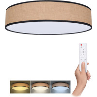 Solight LED osvětlení s dálkovým ovladačem Brownie, 60W, 4200lm, 50cm, změna chromatičnosti, stmívatelné