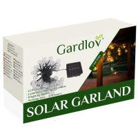 Solární girlanda 7 m IP65 Gardlov  - 50 kuliček