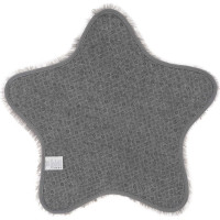 Dětský plyšový koberec SOFT STAR 60x60 cm - šedý