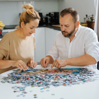 TREFL Puzzle Premium Plus Photo Odyssey: Pohled na Gdaňsk, Polsko 1000 dílků