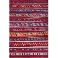 Kusový koberec Gobelin 105870 Dark Red Multicolored