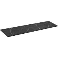 Sapho LOREA deska Rockstone 181x1, 2x51, 5cm, black attica LE180-0598