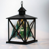 Dekorativní LED lampa MERRY 23,5x23,5x37 cm - Jesličky