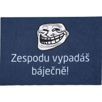 Rohožka Zespodu vypadáš báječně (Meme) 40x60 cm