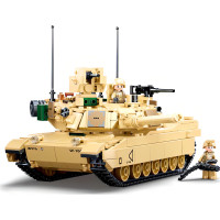 Sluban Model Bricks M38-B0892 Bitevní tank M1A2 Abrams