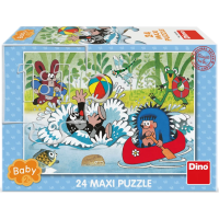 DINO Puzzle Krtek ve vodě MAXI 24 dílků