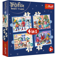 Puzzle Treflíci: Vánoce 4v1 (12,15,20,24 dílků)