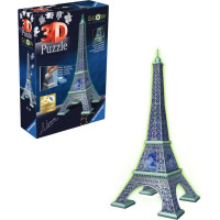 RAVENSBURGER Svítící 3D puzzle Eiffelova věž 224 dílků