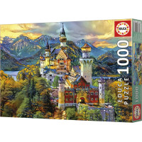 EDUCA Puzzle Neuschwanstein 1000 dílků