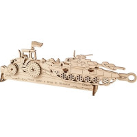 UGEARS 3D puzzle Brave UA Tractor 51 dílků