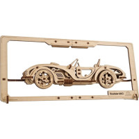 UGEARS 3D puzzle Roadster MK3 2,5D 62 dílků