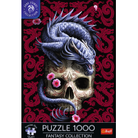 TREFL Puzzle Premium Plus Fantasy Collection: Orientální drak 1000 dílků