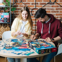 TREFL Puzzle Premium Plus Magic Collection:  Witchwood Expres 1000 dílků