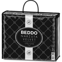 Přehoz na postel BEDDO Velvet 170x210 cm - světle šedý