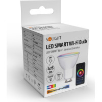 Solight LED SMART WIFI žárovka, GU10, 5W, RGB, 425lm