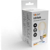 Solight LED žárovka, klasický tvar, 7W, E27, 3000K, 270°, 810lm