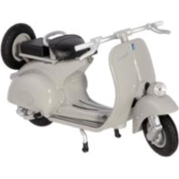 WELLY Kovový skútr Vespa 125CC (1963) šedý