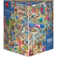 HEYE Puzzle Zvířecí tělocvična 1000 dílků