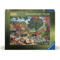 RAVENSBURGER Puzzle Nostalgická scéna 1000 dílků