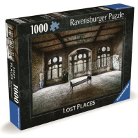 RAVENSBURGER Puzzle Ztracená místa: Opuštěná komnata 1000 dílků