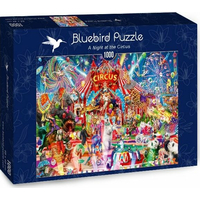 BLUEBIRD Puzzle Večer v cirkuse 1000 dílků