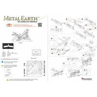 METAL EARTH 3D puzzle Letoun de Havilland Tiger Moth